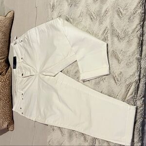 Talbots Off-White Straight Leg Jeans